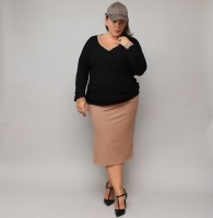 Sukienka prążek plus bluza super cena jesień PLUS SIZE