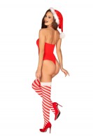Kissmas Body Sensual Christmas Lingerie Set Świąteczny Komplet Bielizny Mikołajkowy