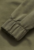 Uniwersalna, luźna sukienka dresowa VERA khaki